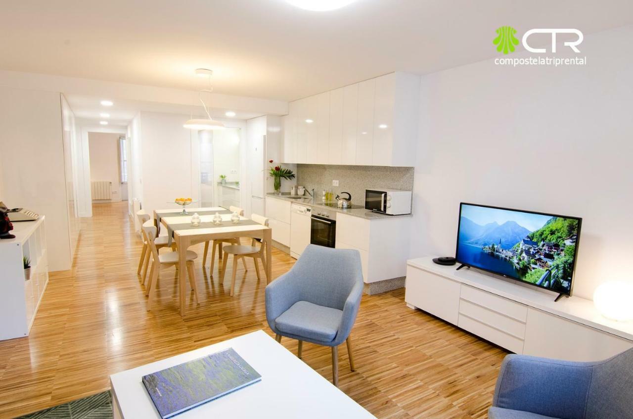 Ferienwohnung Next To Cathedral With Garden Santiago de Compostela Exterior foto