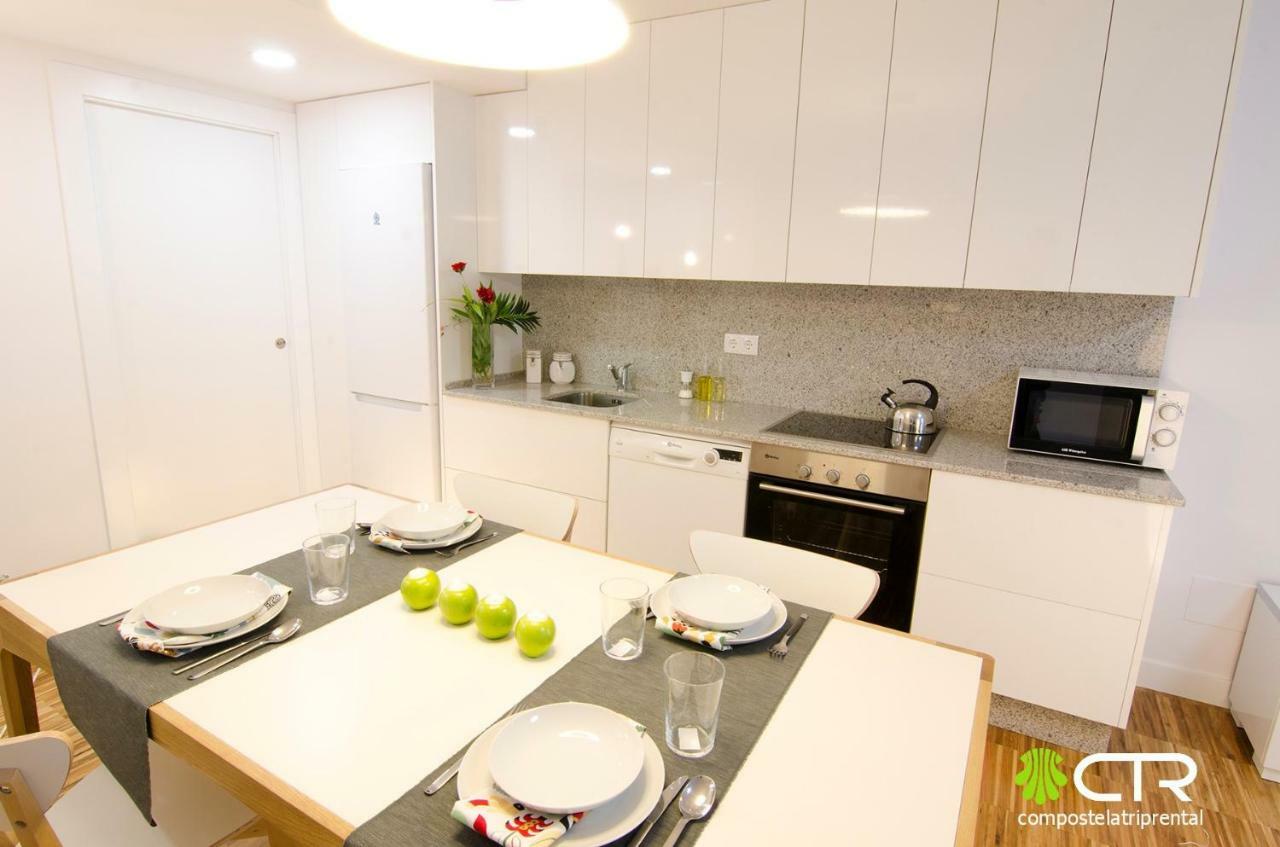 Ferienwohnung Next To Cathedral With Garden Santiago de Compostela Exterior foto
